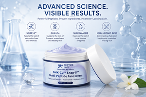 SNAP-8™ & GHK-Cu Face Cream | Advanced Peptide Skincare