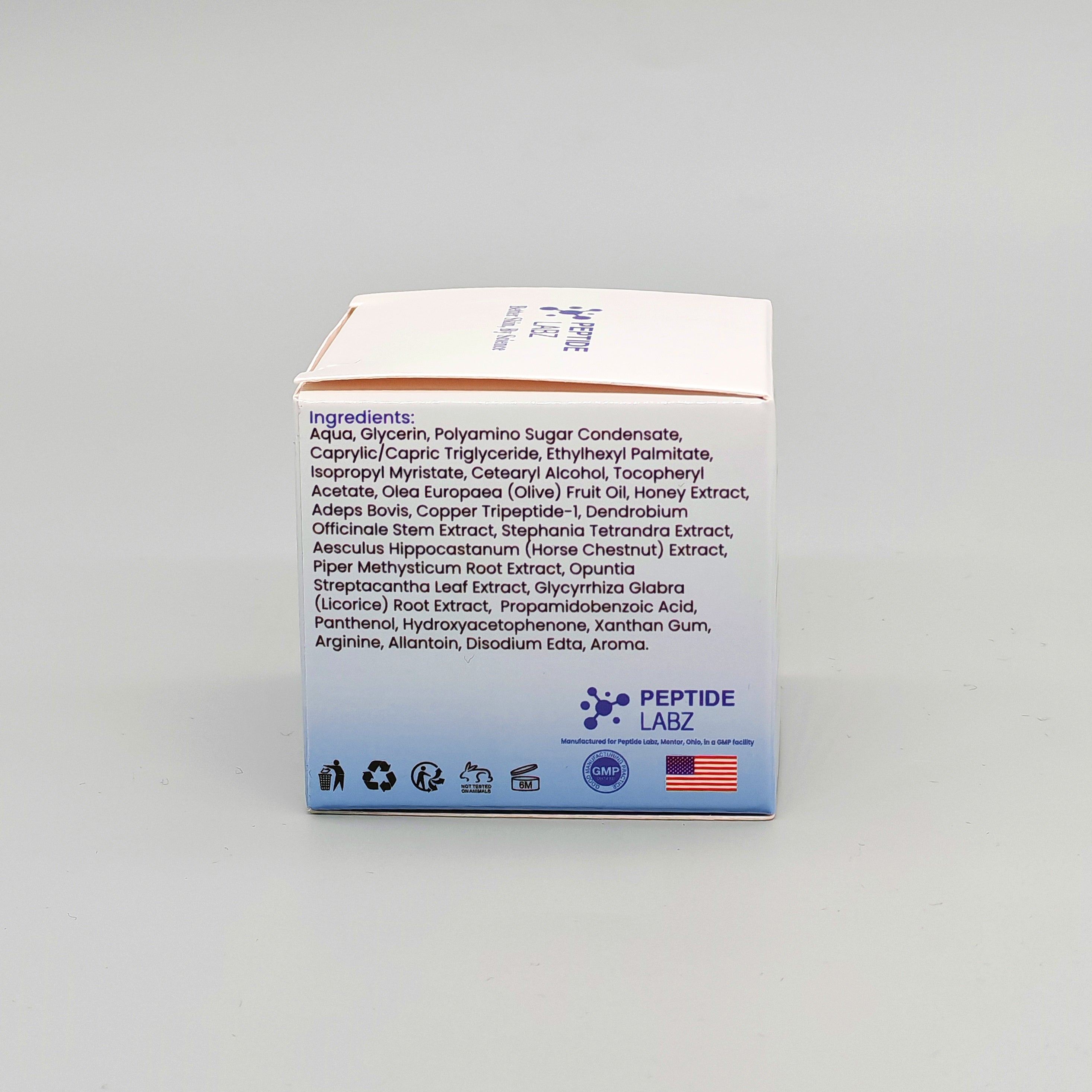 Copper Peptide Tallow Balm – Copper Tripeptide-1 (GHK-Cu), Grass-Fed Tallow, Honey Extract & Licorice Root