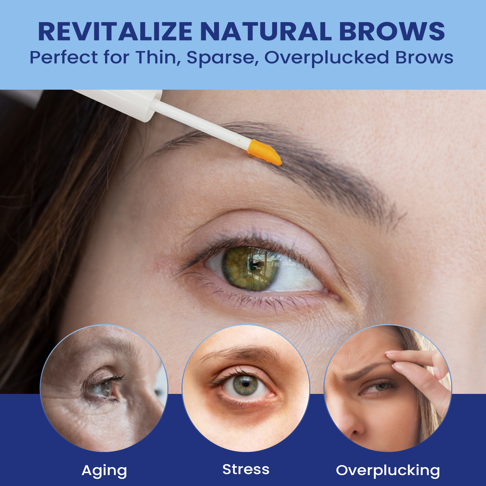 Eyebrow Growth Serum with Myristoyl Pentapeptide-4, Diaminopyrimidine Oxide & Ginger – Peptide Labz