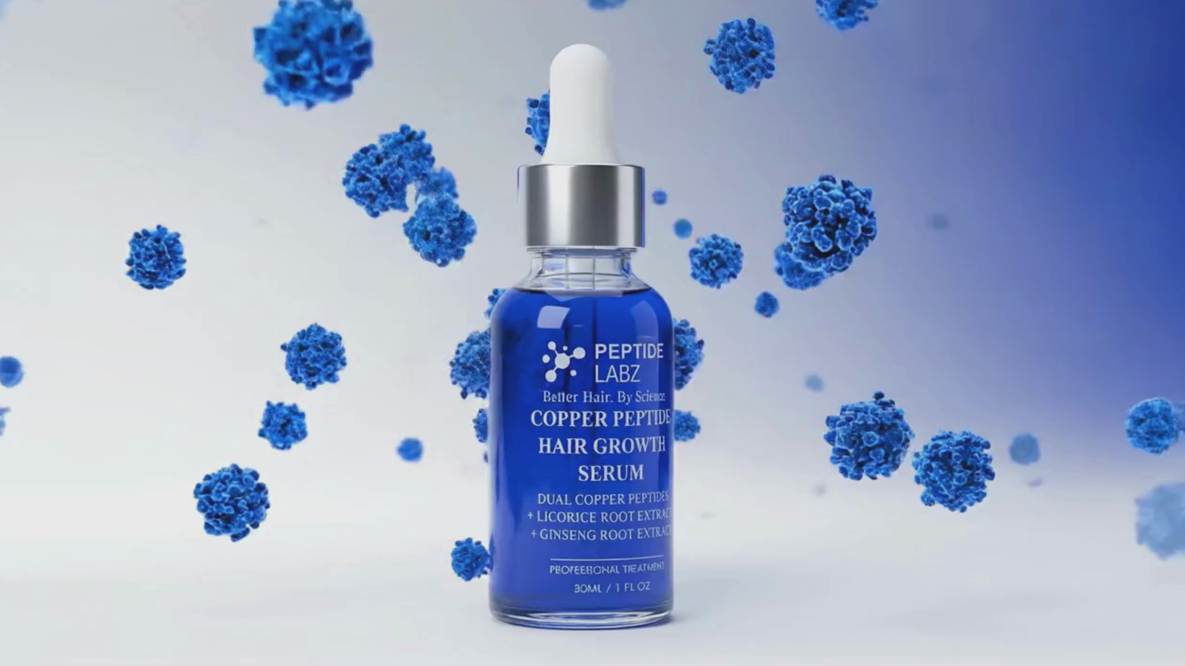 Copper Peptide Hair Growth Serum | AHK-Cu & GHK-Cu + Licorice